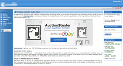 Desktop Screenshot of bidsniping.auctionstealer.com