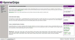 Desktop Screenshot of hammersnipe.auctionstealer.com